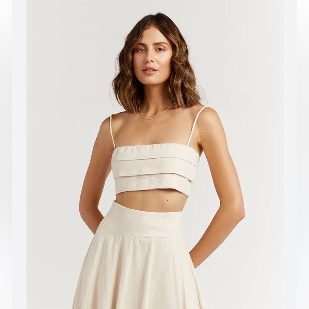 Elegant Cream Women's Top